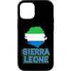 Sierra Leone African Heritage Clothing & Custodia per iPhone 12/12 Pro Bandiera della Sierra Leone Patriottica Uomini Donne Bambini Leone
