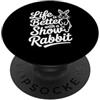 Livestock Show Gifts | Rabbit Show Gifts Spettacolo Coniglio Spettacolo Bestiame Mamma Coniglio PopSockets PopGrip Adesivo