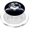 Virtual Penguin Gaming Art Designs Cool Cartoon Penguin VR Gamer Rilassante Design PopSockets PopGrip per MagSafe