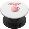Mama Heart Cute Mom Life Trendy Mama Needs Coffee Cute Mom Caffeine Mothers Day Gift PopSockets PopGrip Adesivo