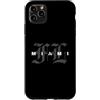 LEVART Travel City Minimal Florida Ameri Custodia per iPhone 11 Pro Max Miami FL Florida vintage