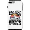 Reading Labrador Dog Lover Custodia per iPhone 7 Plus/8 Plus Book Lover LabradorMom solo un altro capitolo con il mio cane