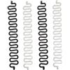 LLGSDLL Intrecciare i Capelli delle Donne 4 Trecciatrici Centopiedi Francesi, French Hair Styling Clip Stick Chignon Creatore Treccia Strumento Accessori per Donna Ragazza