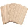 Lahviuu Wax Sticks,100 pezzi Rimozione dei Capelli Sopracciglio Bastoncini Cera Applicatore di Naturale Spatola Cera Depilazione Depilazione CorpoEyebrow Spatole 150x18 mm