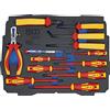 BGS 3352 | Modulo per BGS BOXSYS1 & 2: Serie di cacciaviti e pinze per elettricisti VDE | 13 pz.