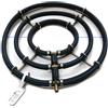 XRMXF Diffusore d'aria per laghetto, aeratore idroponico ponderato in acciaio inox KoiPond a tre anelli, migliora la salute di pesci e piante (3 anelli/Ø 35 cm)