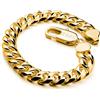 Dankadi Bracciale cubano massiccio larghezza 8 mm, 10 mm, liscio testurizzato in 925, argento da uomo, 7 a 10 pollici, catena barbazzale cubana Rock Punk Hip Pop Miami regalo gioielli, 7.5, Argento