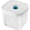 ZWILLING FRESH & SAVE CUBE La Mer Box, Contenitore modulare e impilabile, ermetico e sottovuoto, lavabile in lavastoviglie, Trasparent-La Mer