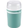 ZWILLING Lunchtime - Tazza da viaggio per cereali, a prova di perdite, con pratico scomparto e porta cucchiaio, 500 + 200 ml, colore: verde