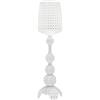 Kartell Lampada da Terra Kabuki, Esterno 26 W, Cristallo, 50ⵁx166 cm, Outdoor