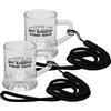 Gedalabels Set di 2 bicchieri da liquore con scritta in lingua tedesca Der Klüter, per feste, celebrazioni