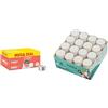 Bolsius Bundle of Bolsius - Confezione grande di lumini - 240 pezzi - 6 ore di combustione - Bianco - Lunghezza durata & Bolsius Lumini - Singolo lumino: 2.4cm Ø3.8cm - 48 unità - 8 Ore