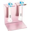 YYBO Porta Testine Spazzolino Elettrico, YYBO Porta Spazzolini Elettrici, Porta Spazzolino Elettrico da Muro, Portaspazzolini da Bagno Portaspazzolino Elettrico (Oro Rosa, Piccolo)