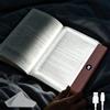 CHENBOOW Lampada da Lettura a LED,Luce Piatta a LED,Lucina Portatile per Leggere,Lampada Libro Piatta,Generico Luce per Libri a LED Intelligente,per Leggere a Letto