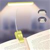 Gritin 2026 2a Gen Luce per Lettura Libri a Letto - 32 LED Full Spectrum, 5 Colori & 5 Luminosità, Fascio Regolabile Largo/Stretto, Batteria 1500mAh Lunga Durata, Ricaricabile-Verde Smeraldo