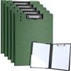 URbantin A4 Portablocco,5 Pezzi Portablocco,Clipboard,Verde | Portablocco con Pinza,Portablocco con Ferma Documenti