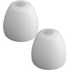 Lhh 2 pezzi Paralume 5338 per Paul Neuhaus, paralume in vetro G9 di ricambio, paralume in vetro per lampadario, lampada da tavolo, faretto, schermo per lampada (2xG9 5338)