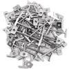 TopHomer Aghi a T in acciaio di ricambio per sistema di livellamento delle piastrelle, 1,5 mm, per livellare piastrelle, pavimenti, pareti, edifici, spazi vuoti da 2 mm (100 pezzi)