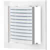 LIRAST 150x150mm Griglia di Ventilazione con Filtro - Sportello di Ispezione in Plastica