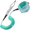 Niphean Leash SUP 1-3m, Leash Surf Elastico Spiralato da 5mm, Laccio Sicurezza SUP Resistente a Spirale con Connettore, Anti-groviglio, Confortevole e Regolabile per SUP, Surf, Bodyboard, Boogie Board