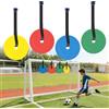 GomTrynxil 4 pezzi porta da calcio, bersaglio, rete da calcio, con regolabile, accessori per allenamento da calcio, per precisione di tiro e agilità, accessori per l'allenamento per calcio, hockey e baseball, 4