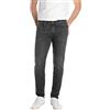 Replay Anbass Powerstretch Denim, Jeans Uomo, 097 Grigio Scuro 872, 31W / 32L