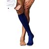 FALKE No. 7 M Kh lana al ginocchio tinta unita 1 paio, Calzini lunghi Uomo, Blu Royal Blue 6000, 43-44