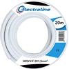 Electraline 11485 H05VV-F Cavo per Prolunghe, Sezione 2x1,5 mm, Lunghezza 20M