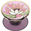 PopSockets: PopGrip - Supporto e Impugnatura per Telefoni Cellulari e Tablet con un Top Intercambiabile - Water Lily