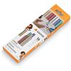 Steinel Sticks 85°C Glitter, stick di colla a caldo multicolore da 7 mm, cartucce di colla a caldo da 16 pezzi, per pistola incollatrice GlueMatic 1007-LT