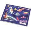 TOYVENTURES Blocco da disegno per bambini, formato A4, blocco da disegno per artisti, bambini e studenti, 34 pagine, carta bianca a tinta unita, 29,5 cm x 21 cm circa, copertina morbida