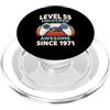 Level 55 Unlocked Awesome Since 1971 Livello 55 sbloccato fantastico dal 1971 PopSockets PopGrip per MagSafe