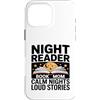 Book Mom Reader Calm Reading Lovers Custodia per iPhone 16 Pro Max Night Reader Libro Mamma Notti Calma Storie Forti