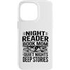 Book Mom Night Reader Quiet Reading Love Custodia per iPhone 14 Pro Max Libro per lettori notturni Mom Quiet Nights Deep Stories