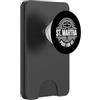 Saint Martha Pray For Us Christian Inter Santa Marta Patrona Dell'ospitalità Devozione Cattolica PopSockets PopWallet per MagSafe