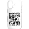 Reading Labrador Dog Lover Custodia per iPhone 17 Book Lover LabradorMom solo un altro capitolo con il mio cane