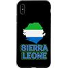Sierra Leone African Heritage Clothing & Custodia per iPhone XS Max Bandiera della Sierra Leone Patriottica Uomini Donne Bambini Leone