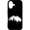 Nature Lover Outdoor Forest Wildlife Tre Custodia per iPhone 17 Foresta di pino Silhouette Natura All'aperto Fauna Selvatica