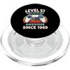 Level 57 Unlocked Awesome Since 1969 Livello 57 sbloccato fantastico dal 1969 PopSockets PopGrip per MagSafe