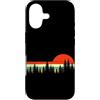 Nature Lover Outdoor Forest Wildlife Tre Custodia per iPhone 17 Retro Foresta Natura All'aperto Wildlife Alberi Vintage Paes