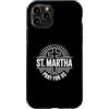 Saint Martha Pray For Us Christian Inter Custodia per iPhone 11 Pro Santa Marta Patrona Dell'ospitalità Devozione Cattolica