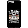 French Bulldog Mom Reading Book Lover Custodia per iPhone 7 Plus/8 Plus Book Lover Bulldog francese Just One Mre Capitolo Con Cane