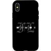LEVART Travel City Minimal Florida Ameri Custodia per iPhone X/XS Miami FL Florida vintage