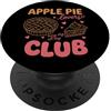 Apple Pie Lover Dessert Baking Foodie Torta Di Mele Amante Dessert Cottura Foodie PopSockets PopGrip Adesivo