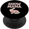 Livestock Show Gifts | Rabbit Show Gifts Spettacolo Coniglio Spettacolo Bestiame Mamma Coniglio PopSockets PopGrip Adesivo