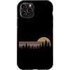 Nature Lover Outdoor Forest Wildlife Tre Custodia per iPhone 11 Pro Alberi Foresta Retrò Natura All'aperto Fauna Selvatica