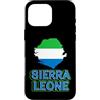 Sierra Leone African Heritage Clothing & Custodia per iPhone 16 Pro Max Bandiera della Sierra Leone Patriottica Uomini Donne Bambini Leone