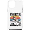Golden Retriever Mom Book Lover Reading Custodia per iPhone 12 Pro Max Amante dei libri Golden Retriever Mamma solo un altro capitolo