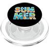 Holiday And Tropical Island Explorer Vacanze estive Viaggiatore sulla spiaggia PopSockets PopGrip per MagSafe