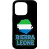 Sierra Leone African Heritage Clothing & Custodia per iPhone 15 Pro Bandiera della Sierra Leone Patriottica Uomini Donne Bambini Leone